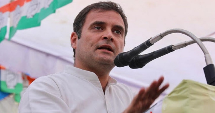 कोरोना: राहुल गांधी ने साधा मोदी सरकार पर निशाना, कहा- एक ही चीज बार-बार करना ''पागलपन'' है कोरोना: राहुल गांधी ने साधा मोदी सरकार पर निशाना, कहा- एक ही चीज बार-बार करना ''पागलपन'' है